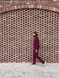 L’ENSEMBLE VELOURS - BORDEAUX