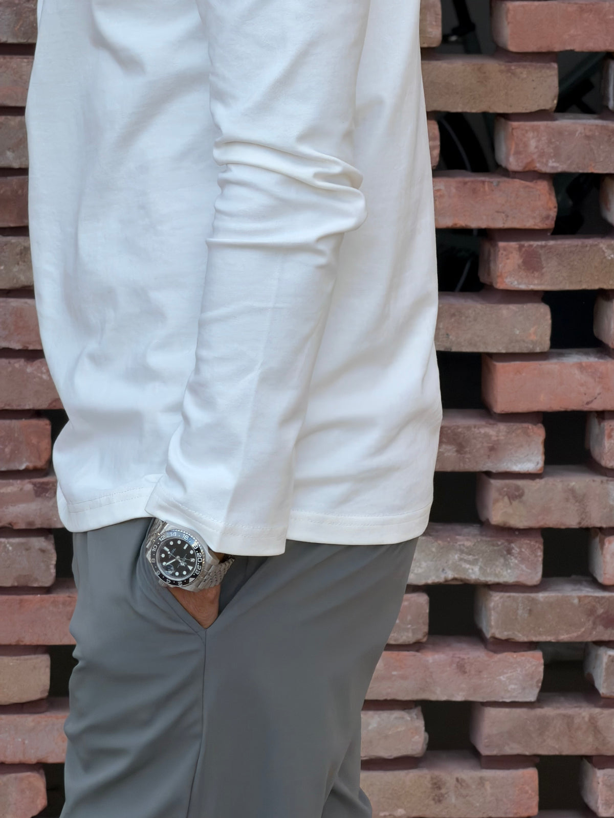 LE LONG SLEEVE - BLANC