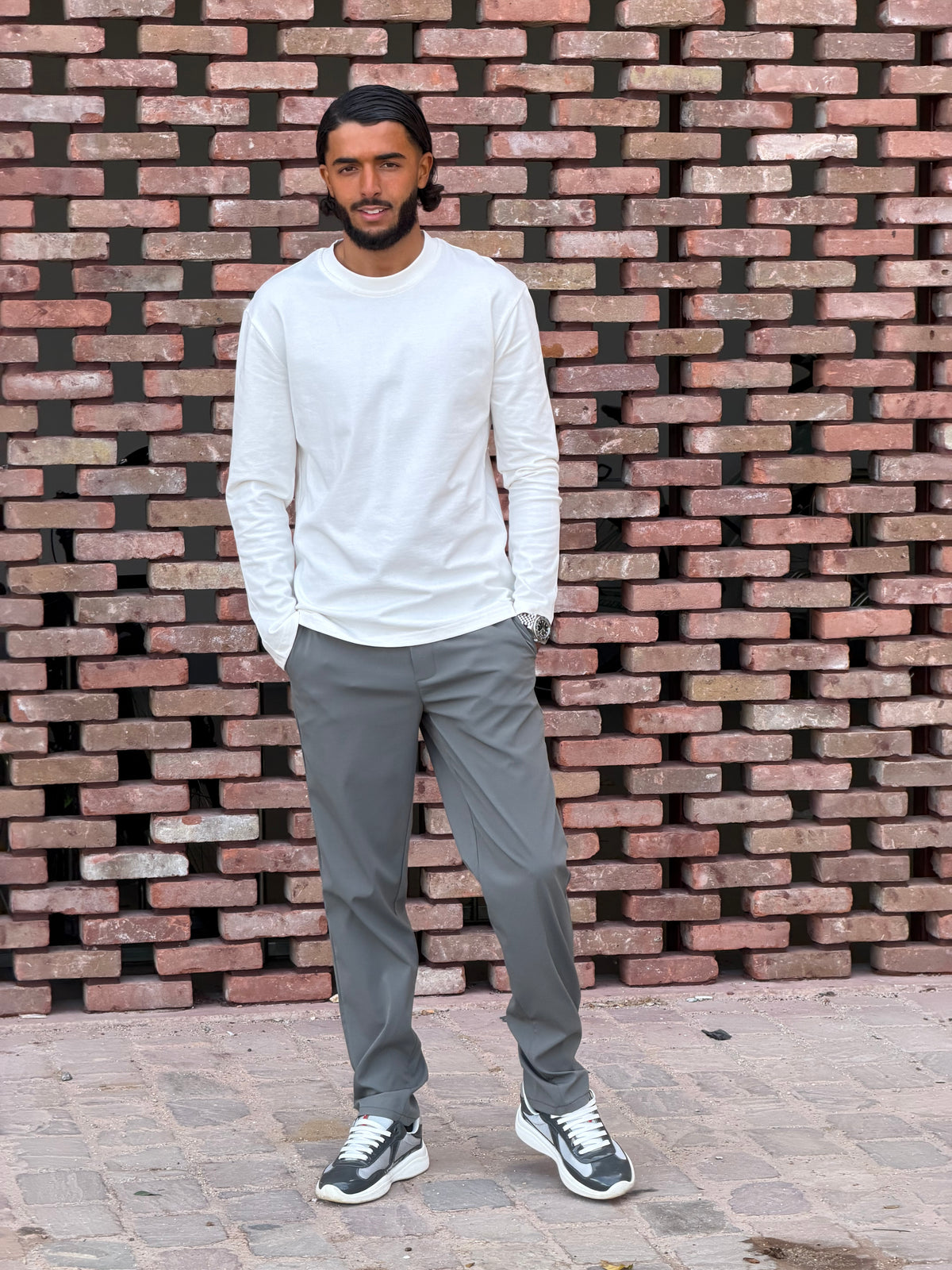 LE LONG SLEEVE - BLANC