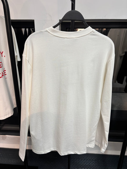 Le Long Sleeve - Blanc
