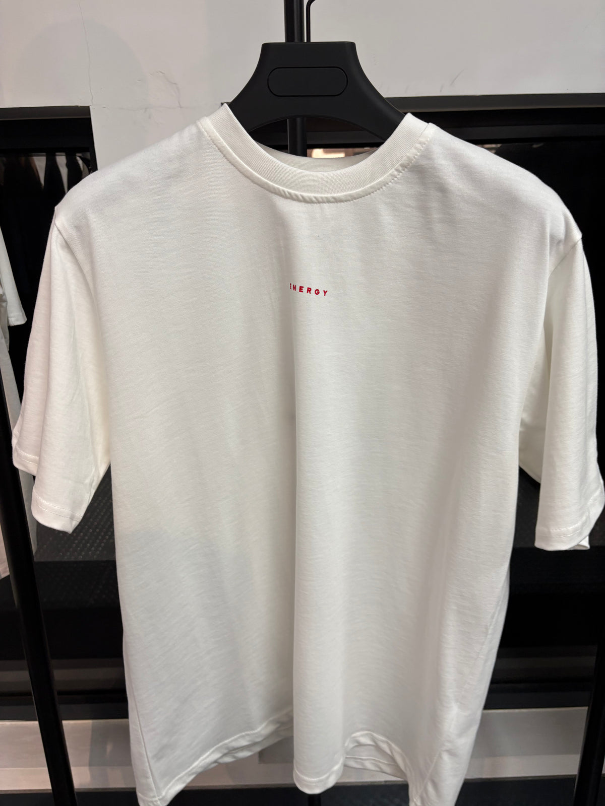 Le T-shirt CATCH MY VIBE IF YOU CAN - Blanc