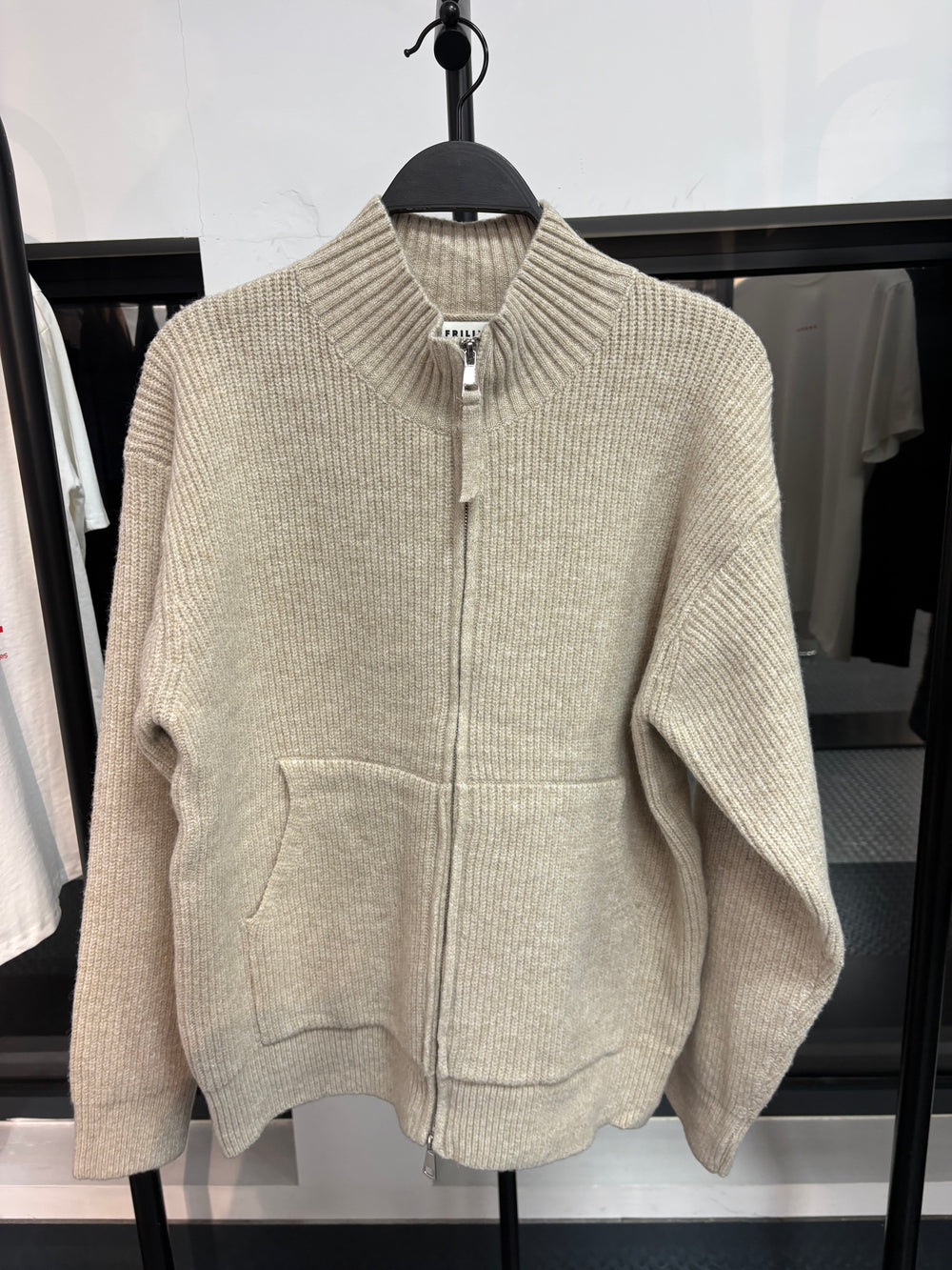 Le Gilet en maille - Beige