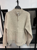 Le Gilet en maille - Beige
