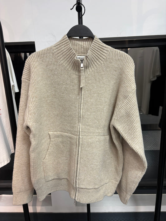 Le Gilet en maille - Beige