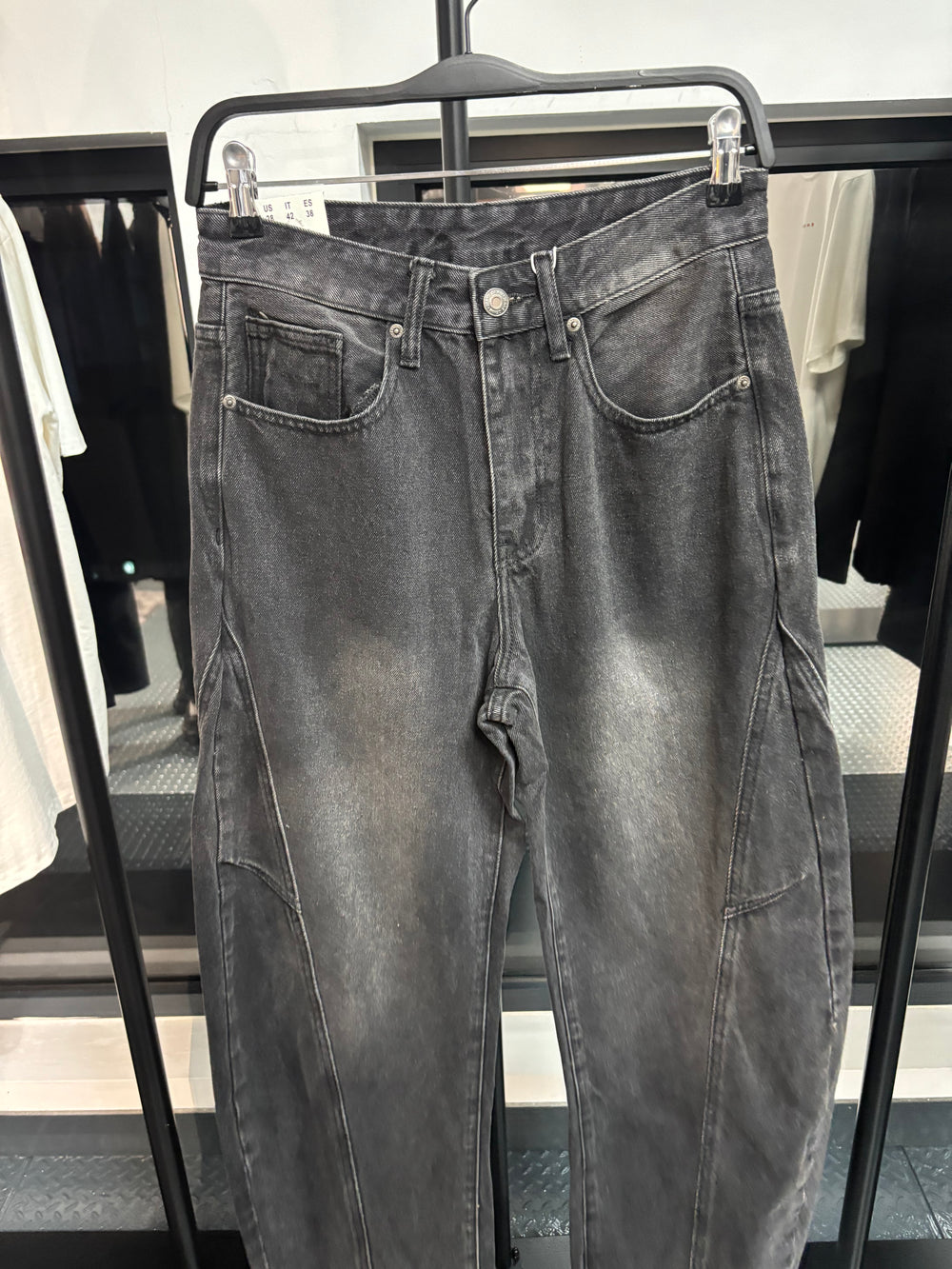 Le Jean Baggy - Gris