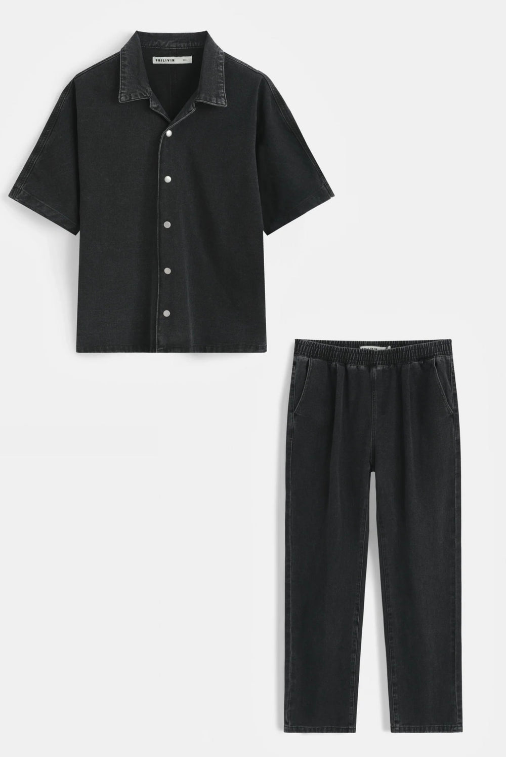 L’ensemble en jeans - Noir