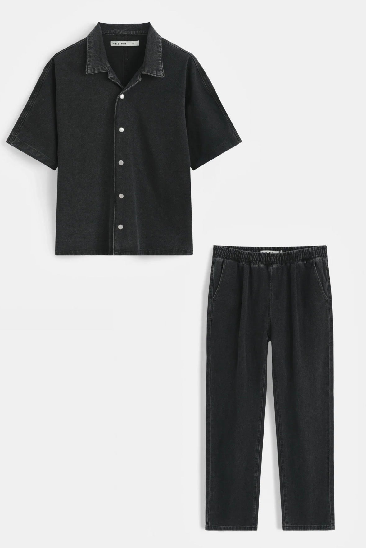 L’ensemble en jeans - Noir