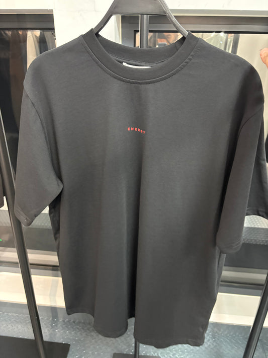 Le T-shirt CATCH MY VIBE IF YOU CAN - Noir